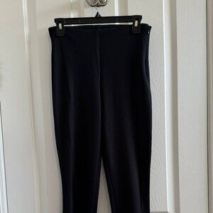 FABLETICS WOMEN'S PANT LEGGINGS STRETCH SKINNY LEG ZIPPERS BLACK SZ S